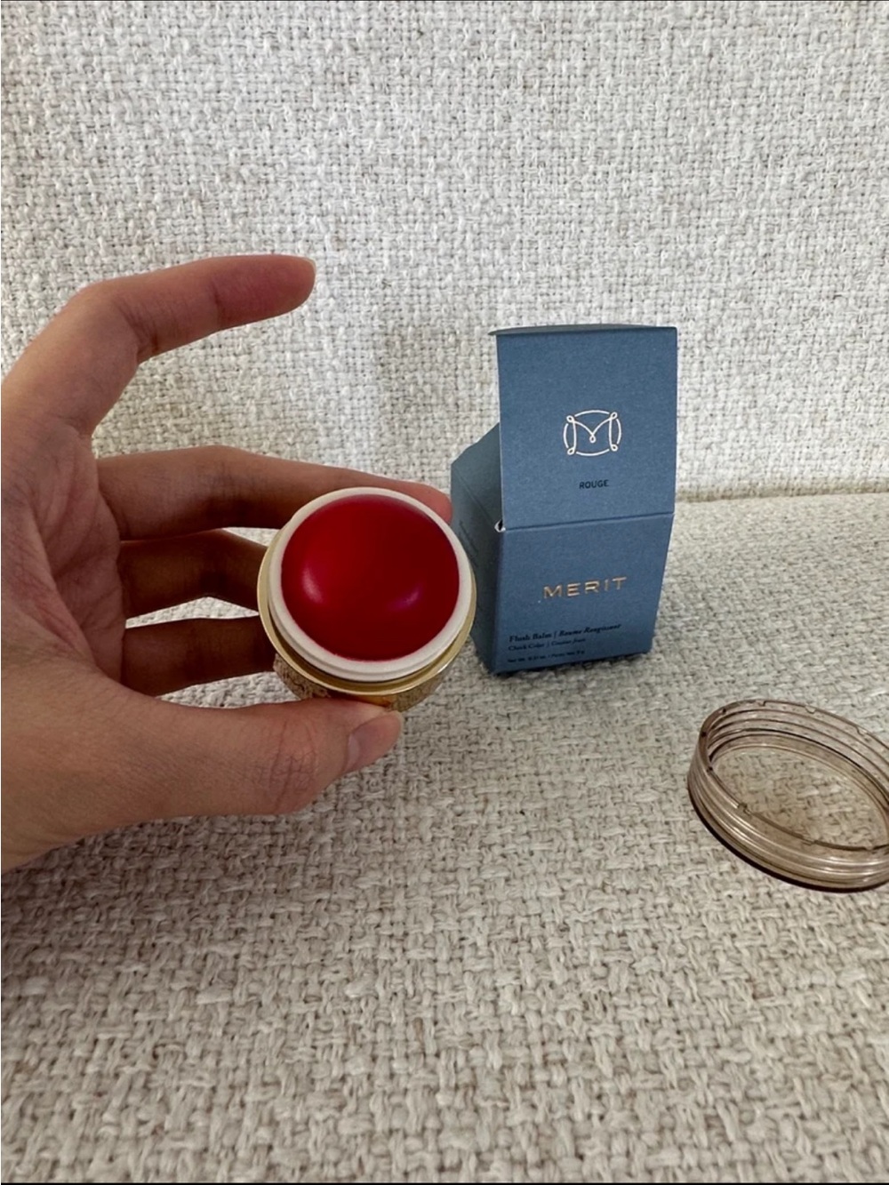 NEW Merit Rouge Cream Blush Balm